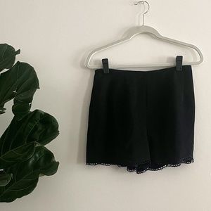 Ellison Black Dress Shorts sz M NWT